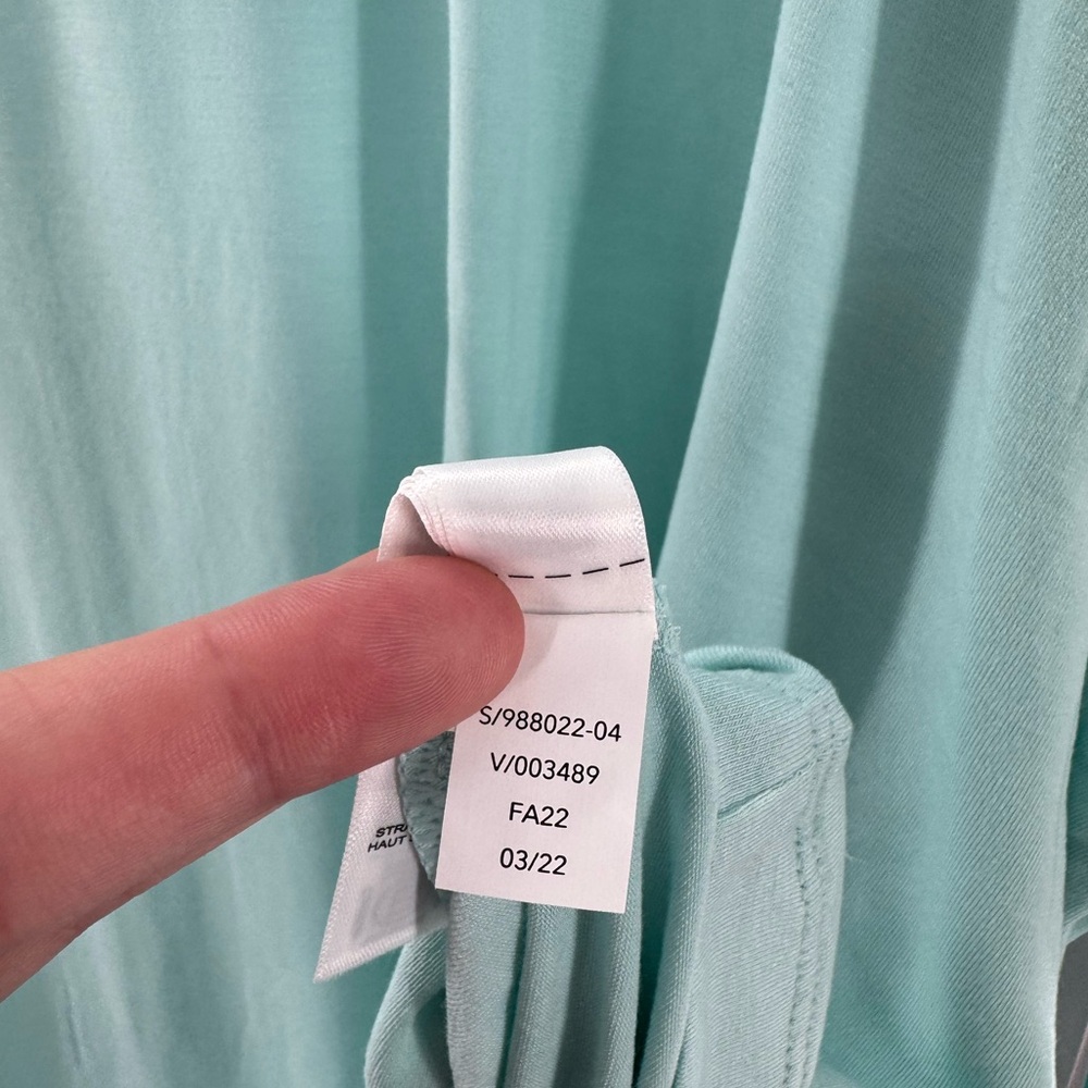 Athleta Light Blue Long Sleeve Top - Picture 8 of 8